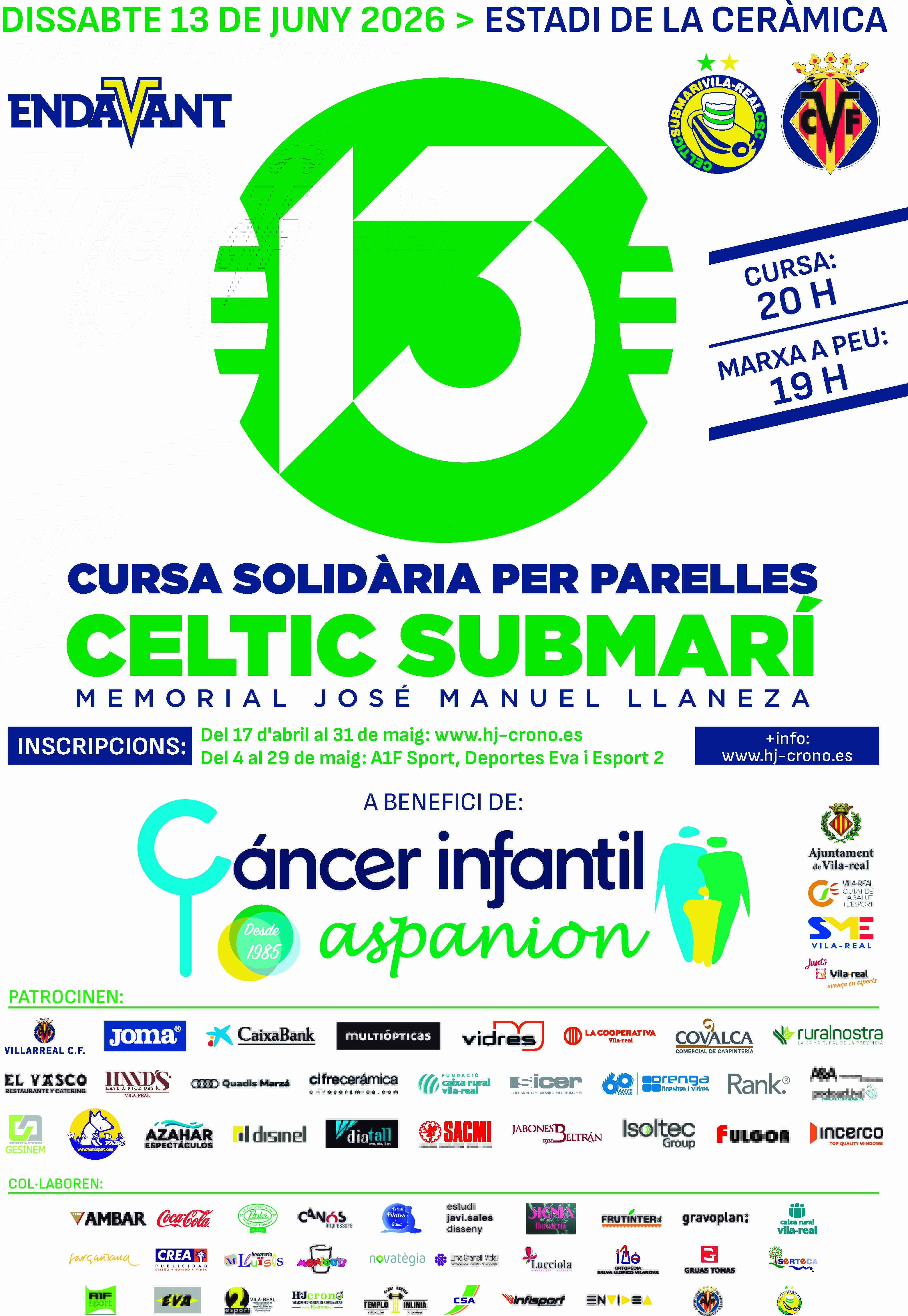 Cursa Solidària per parelles Celtic Submarí